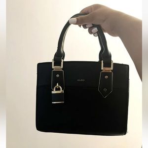 Black aldo purse